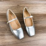 Handmade Women's Shoes Mary Jane Flat Wedding