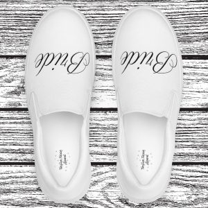 Wedding Day Slip On Shoes For Bride Brides